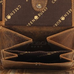 Kožená peněženka Greenburry 1772A-25 hnědá č.10