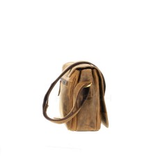 Kožená kabelka Greenburry 1724-25 hnědá č.4