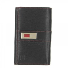 Dámská kožená peněženka Brasil 6022F černo/červená č.1