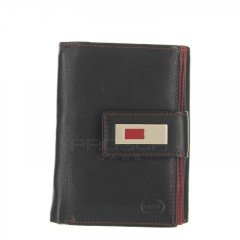 Dámská kožená peněženka Brasil 3063 černo/červená č.1