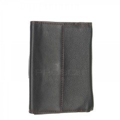 Dámská kožená peněženka Brasil 3063 černo/červená č.3