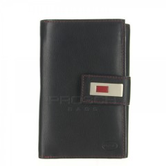 Dámská kožená peněženka Brasil 3061 černo/červená č.1