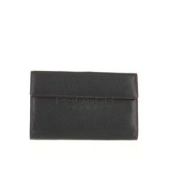 Dámská kožená peněženka Brasil 3060 černo/červená č.13