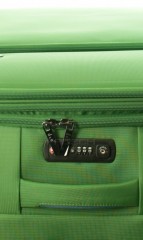 Velký cestovní kufr D&N 7974-05 zelený č.8