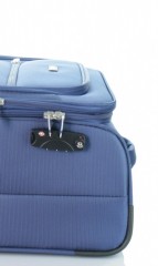 Střední cestovní kufr D&N 6464-06 modrý č.8