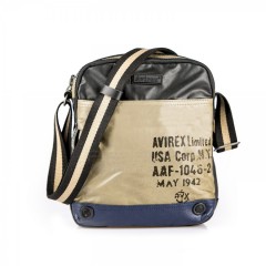 Pánská taška Avirex 1492-02A modrá-béžová-černá č.1