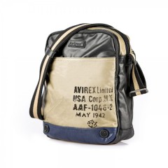 Pánská taška Avirex 1492-02A modrá-béžová-černá č.2
