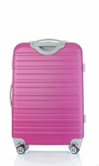 Střední cestovní kufr D&N 9460-04 růžový č.3