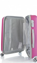 Střední cestovní kufr D&N 9460-04 růžový č.6