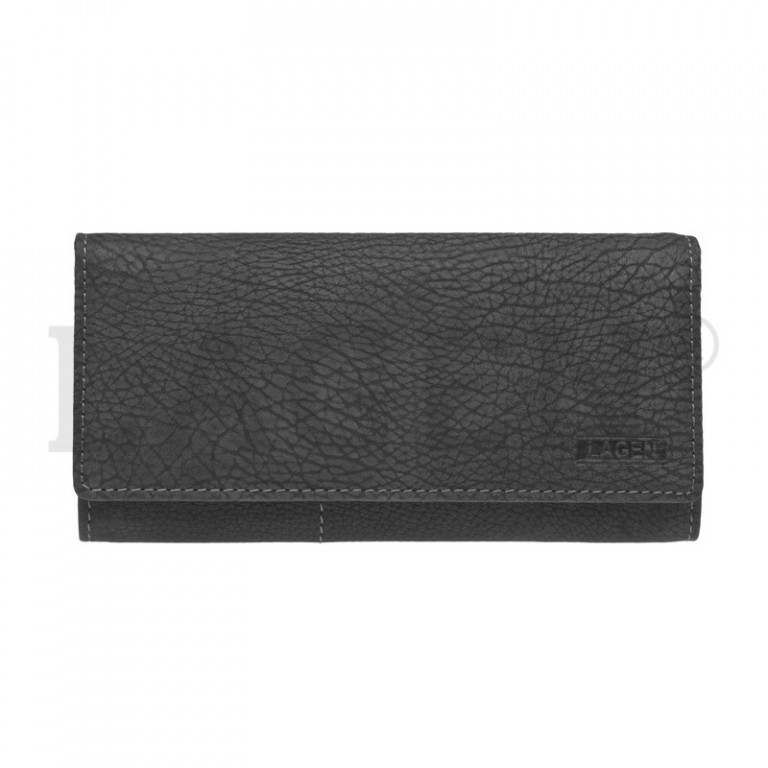 Dámská kožená peněženka LAGEN V-102/W černá