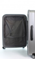 Střední cestovní kufr D&N 8160-13 stříbrný č.10