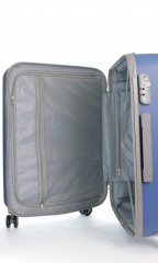 Kabinový cestovní kufr D&N 9650-06 modrý č.9