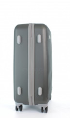 Střední cestovní kufr D&N 9660-13 šedý č.4