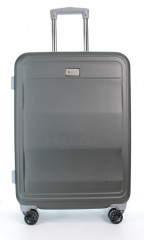 Střední cestovní kufr D&N 9660-13 šedý č.5