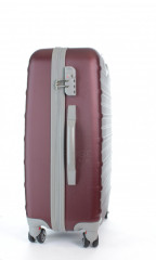 Střední cestovní kufr D&N 9460-12 bordový č.2