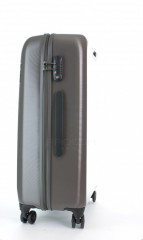 Střední cestovní kufr D&N 8260-13 stříbrný č.2