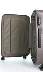 Střední cestovní kufr D&N 8260-13 stříbrný č.9