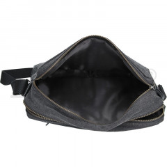 Pánská kožená taška přes rameno Lagen 22406 černá č.2