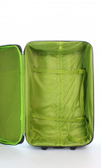 Velký cestovní kufr D&N 9370-13 Grey/Green č.10