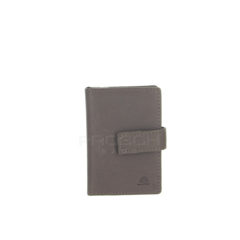 Kožená peněženka Greenburry 1642-29/GR šedá