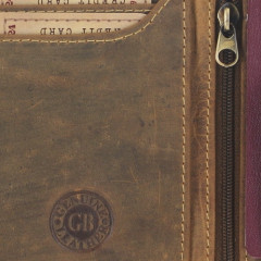Pouzdro na cestovní pas Greenburry 1627-25 hnědá č.8