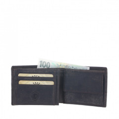 Kožená peněženka Greenburry Revival 1958-22 hnědá č.5