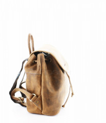 Kožený batůžek Greenburry Santana 1617-25 hnědá č.4