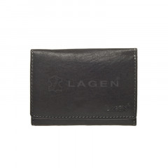 Dámská kožená peněženka LAGEN LM-2521/T černá č.1