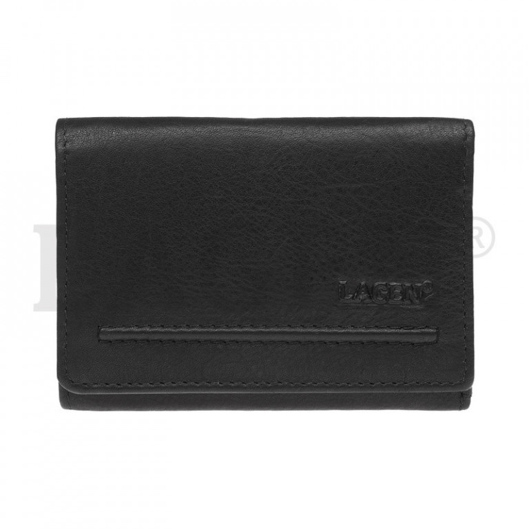 Dámská kožená peněženka LAGEN LM-2520 E černá