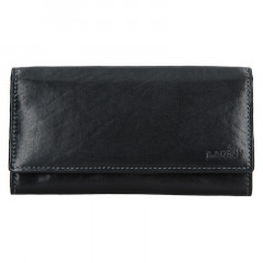 Dámská kožená peněženka LAGEN V-40/T černá č.1