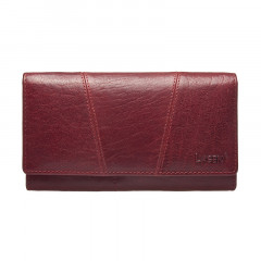 Dámská kožená peněženka LAGEN PWL-388/T červená č.1