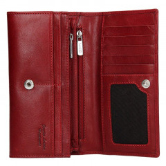 Dámská kožená peněženka LAGEN 50038 červená č.4