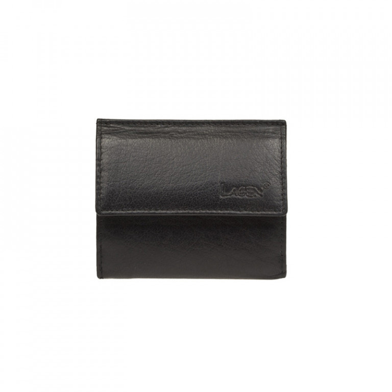 Pánská kožená peněženka LAGEN E-1055 černá