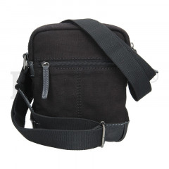 Pánská kožená taška přes rameno Lagen 22409 černá č.2