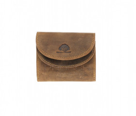 Kožená mini peněženka Greenburry 1798-25 hnědá č.1