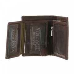 Kožená peněženka Greenburry Revival 1938-22 hnědá č.5