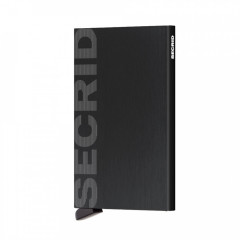 Cardprotector Secrid CLa-Logo Brushed Black č.1