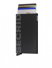 Cardprotector Secrid CLa-Logo Brushed Black č.4
