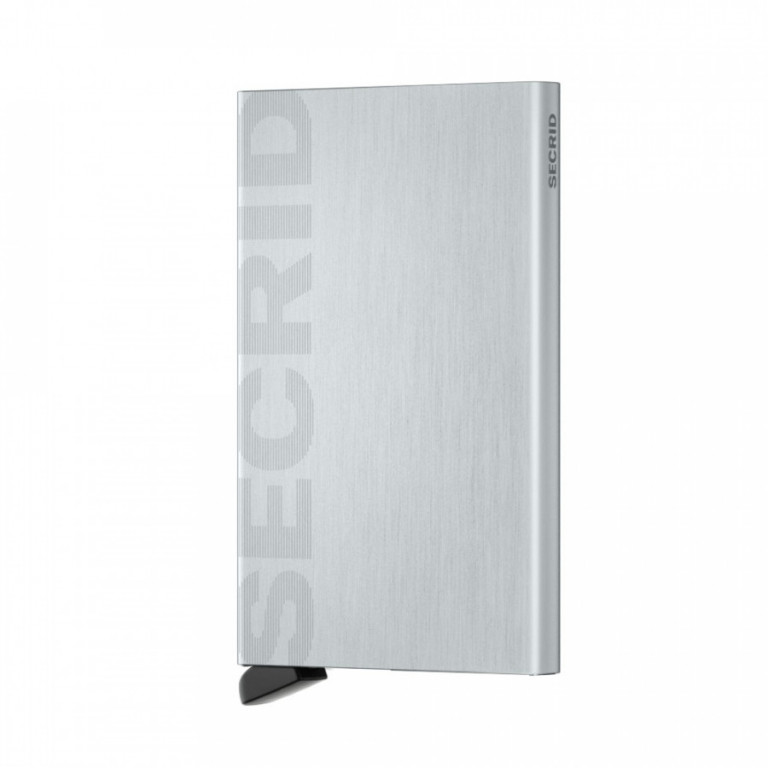 Cardprotector Secrid CLa-Logo Brushed Silver