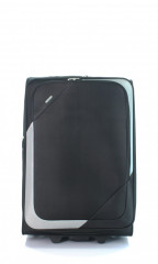 Střední cestovní kufr D&N 7260-01 černo-šedý č.1