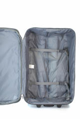 Střední cestovní kufr D&N 9360-23 Grey/Black č.7