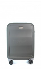Kabinový cestovní kufr D&N 9650-13 šedý č.1