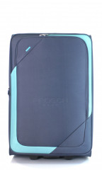 Velký cestovní kufr D&N 7270-16 modrý č.1
