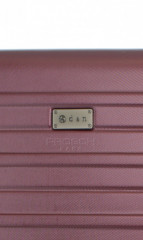 Střední cestovní kufr D&N 9460-12 bordový č.7