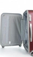 Střední cestovní kufr D&N 9460-12 bordový č.9