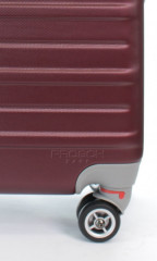 Kabinový cestovní kufr D&N 9450-12 bordový č.8