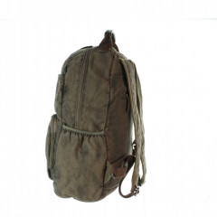 Plátěný batoh na notebook Greenburry 5908-30 khaki č.2