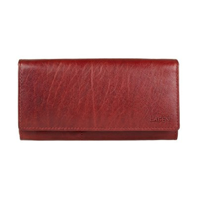Dámská kožená peněženka LAGEN V-102/T červená