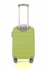 Kabinový cestovní kufr D&N 9450-15 limetkový č.4