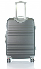 Střední cestovní kufr D&N 9460-13 šedý č.5